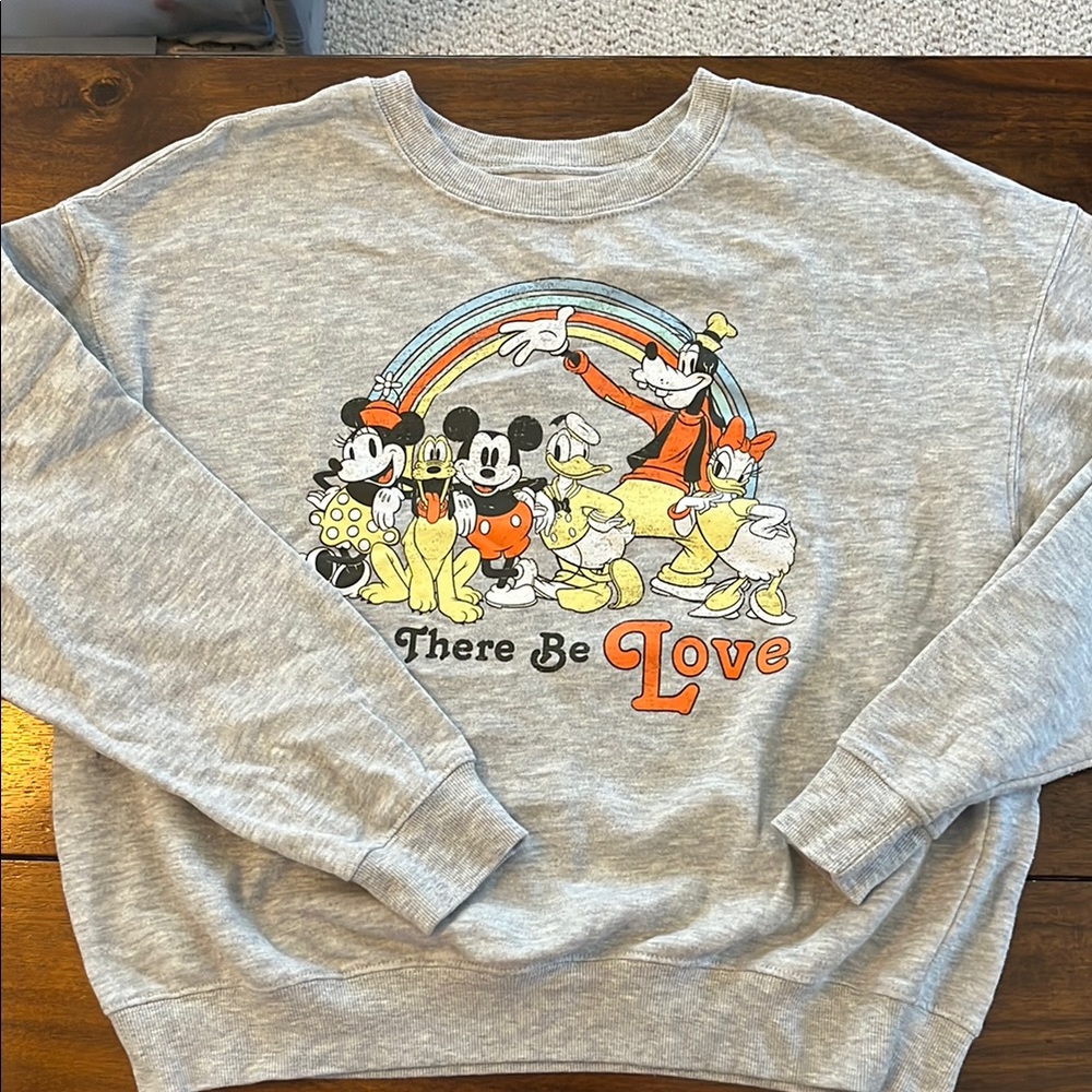 Gray Disney Sweatshirt